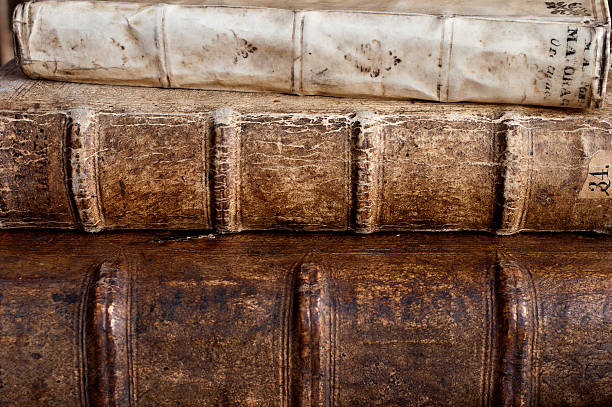 istock Antique books in a library 185215273