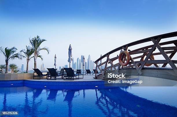 Resort Di Lusso Sulla Spiaggia - Fotografie stock e altre immagini di Attico - Appartamento - Attico - Appartamento, Dubai, Acqua