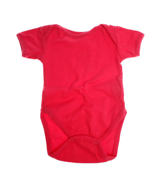 istock Red onesie isolated on white 185215939