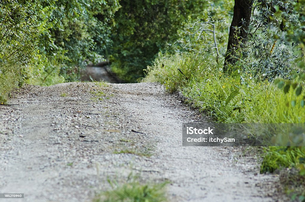 Country estrada - Foto de stock de Cascalho royalty-free