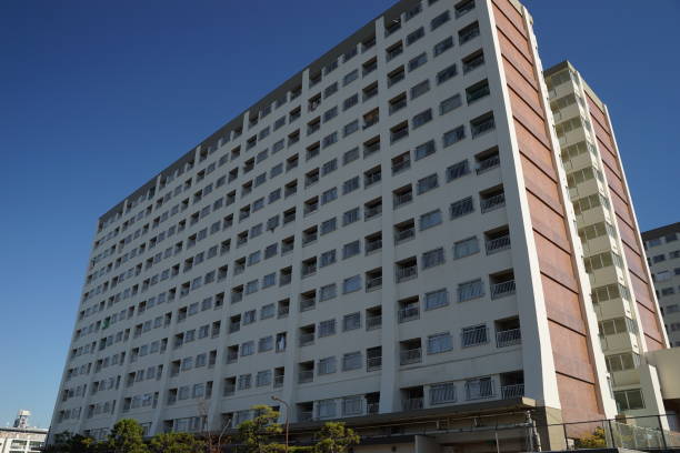 istock Japanese apartment complex the Danchi 1852159467