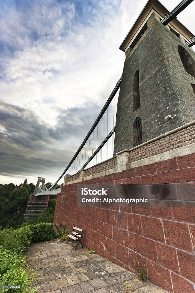 Ponte Suspensa de Clifton - Foto de stock de Arquitetura royalty-free
