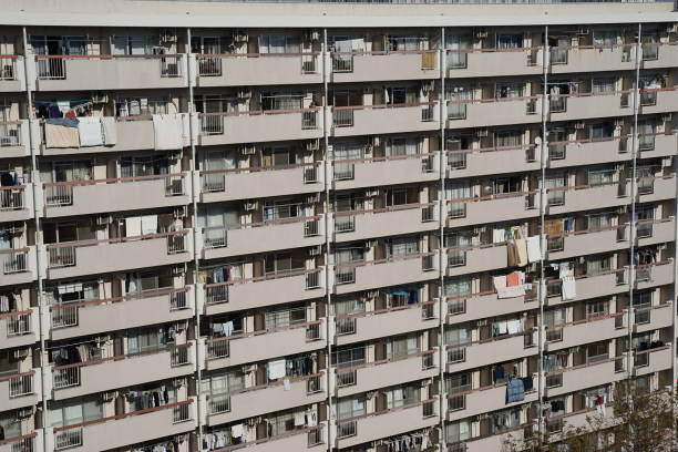 istock Japanese apartment complex the Danchi 1852160785