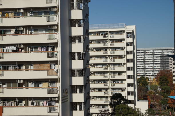 istock Japanese apartment complex the Danchi 1852161810