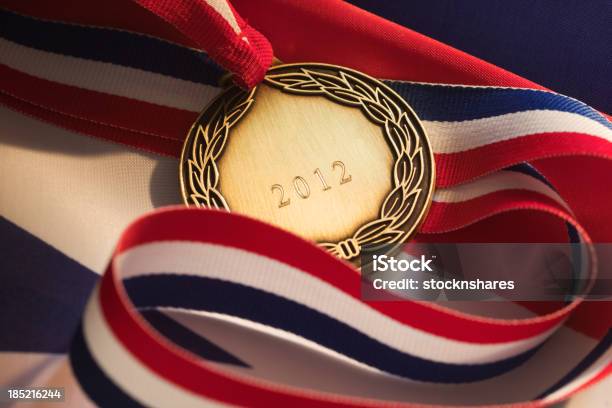 Medaille 2012 Stockfoto und mehr Bilder von 2012 - 2012, Auszeichnung, Band