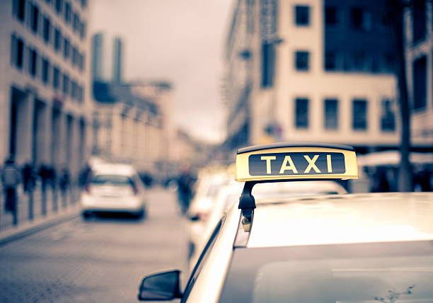 istock Taxi Sign, Frankfurt, Germany 185216493