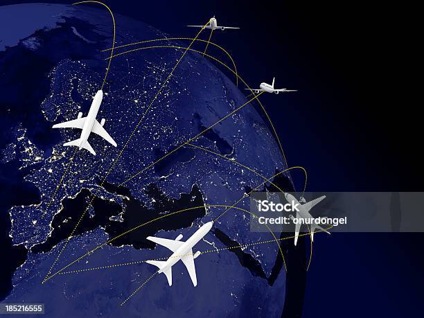 World Travel - zdjęcia stockowe i więcej obrazów Globus - Wyposażenie do nawigacji - Globus - Wyposażenie do nawigacji, Samolot, Planeta