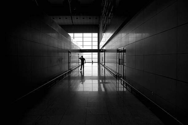 istock Man walking in airport 185216883