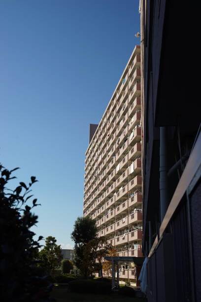 istock Japanese apartment complex the Danchi 1852171789