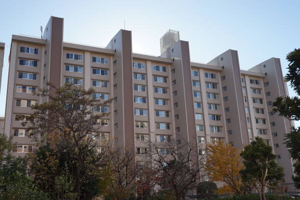 istock Japanese apartment complex the Danchi 1852171798