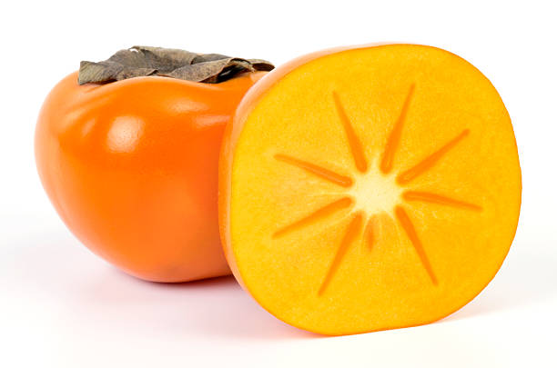 persimmons - persimmon стоковые фото и изображения