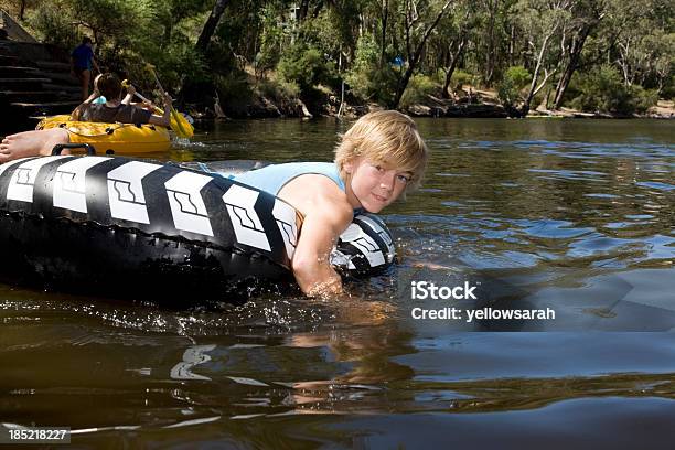 Tubing On The River Stock Photo - Download Image Now - Inflatable Swim Ring, River, Australia