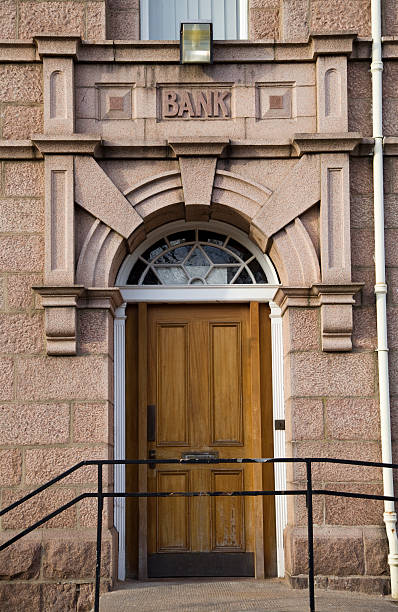 istock Bank Entrance 185218283