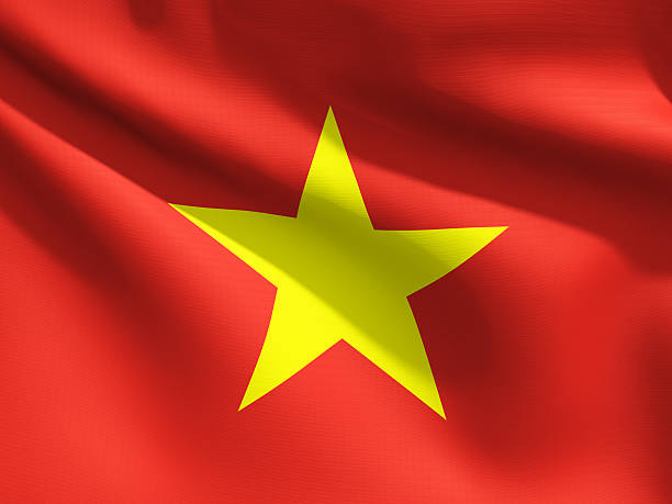 istock Close Up Flag - Vietnam 185218533