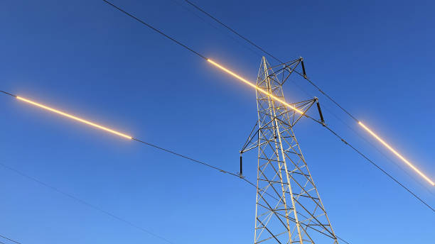 istock Distribution and transmission networks for electricity 1852193944