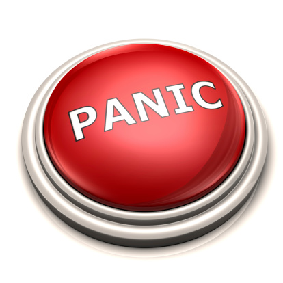 A push button that reads 'Panic'
