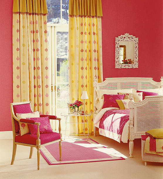istock Interior of pretty Master Bedroom 185220263
