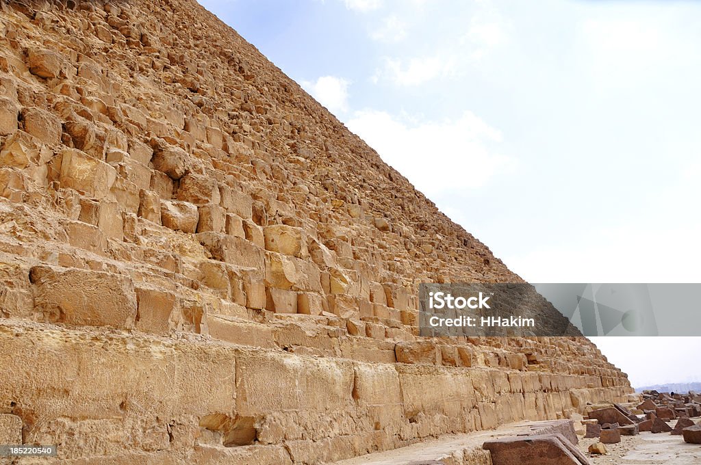 Pirâmide de Quéfren (Chefren - Foto de stock de Antiguidades royalty-free