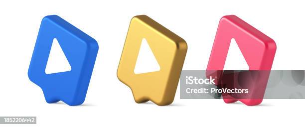 Play Video Riangle Play Button Triangle Right Arrow Multimedia Content Player Web App ...