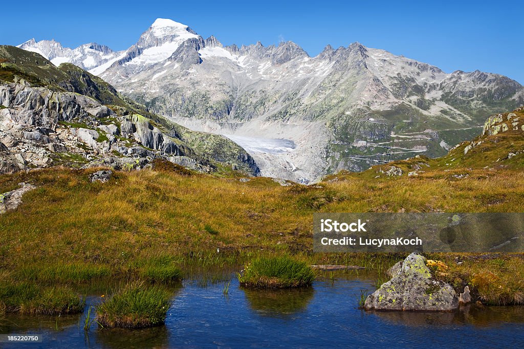 Die Berge im Herbst - Lizenzfrei Alpen Stock-Foto