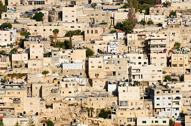 Palestinian homes/apartment buildings in Silwan, East Jerusalem