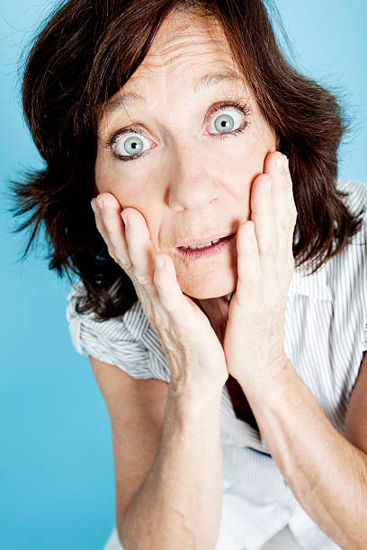 istock Worried Woman Looking at Camera 185221307