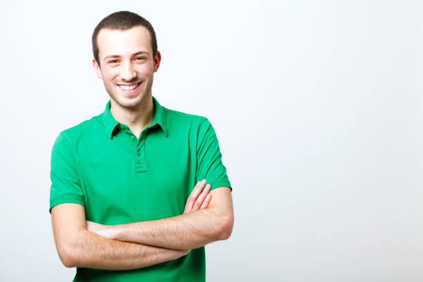 Smiling young man portrait