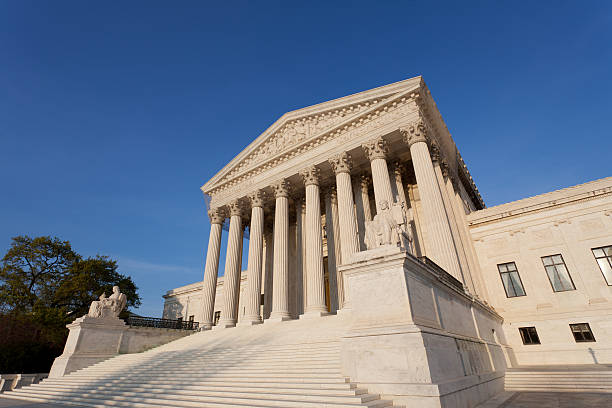 미국 supreme court - column corinthian government building federal building 뉴스 사진 이미지