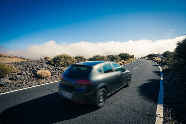 istock Driving in the Desert, El Teide National Park, Canary Islands 185221561
