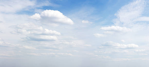 Large Sky Panorama stock photo