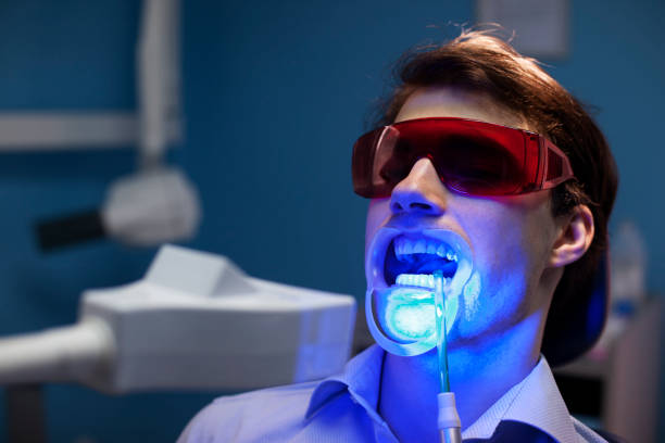 istock Teeth Whitening Dental Medical Process 185222483