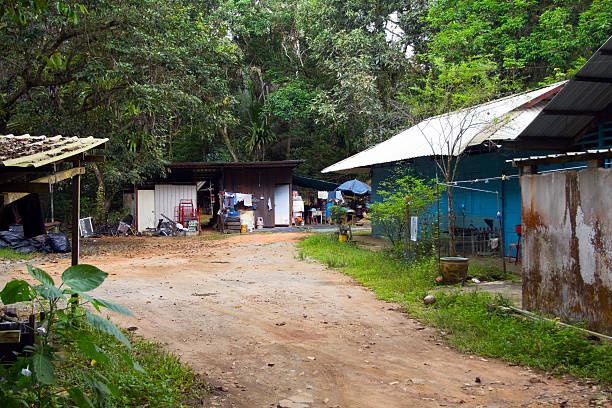 istock Old houses on Pulau Ubin 185222976