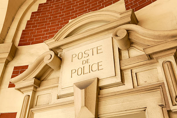 istock Architecture: French Police Station 185223289