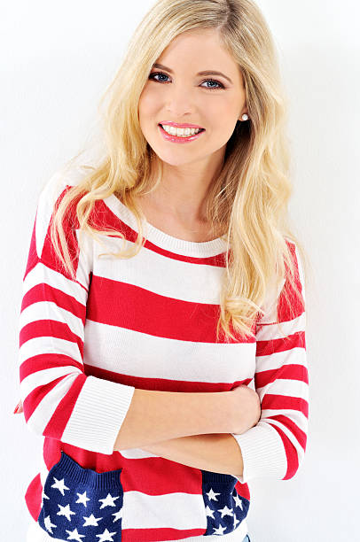 istock Portrait from a beautiful blond woman 185223323