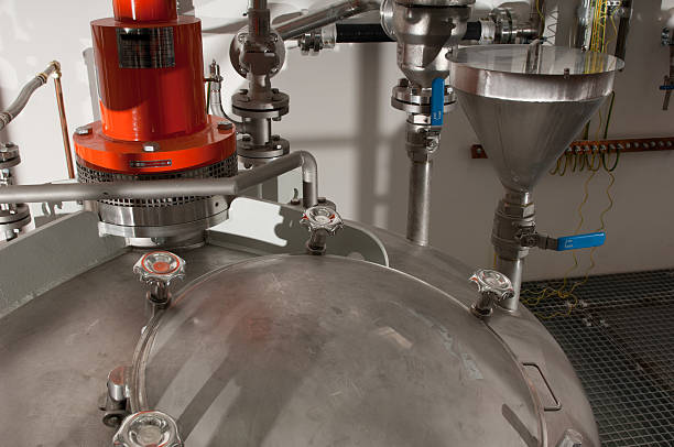 istock Modern chemical plant. Havy industry 185223352