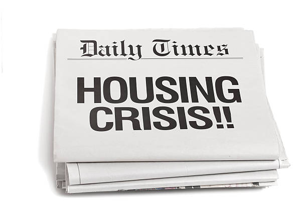 istock Newspaper Headlines on Real Estate 185223678