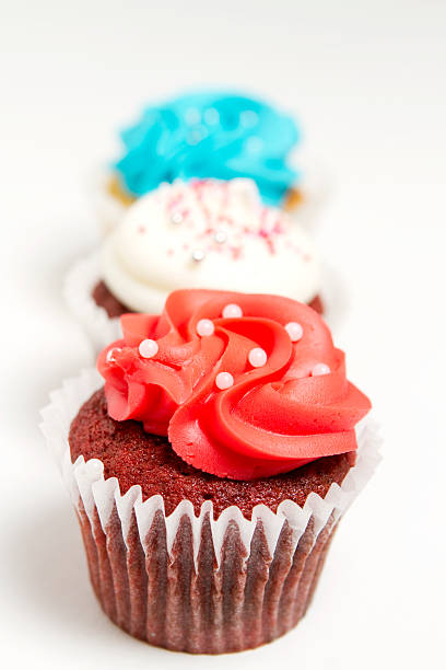 istock Patriotic Gourmet Cupcakes Closeup 185223742