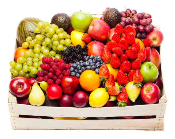 istock Box of fruits 185223997