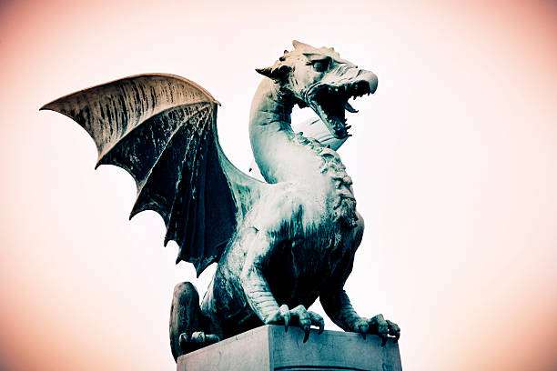 istock Dragon Statue of Ljubljana 185224044