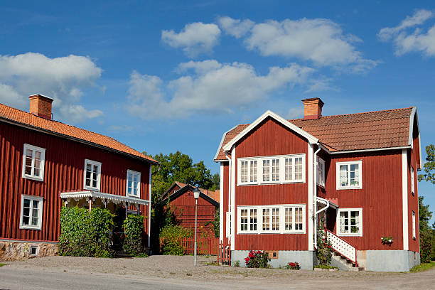 istock Swedish country village 185224367
