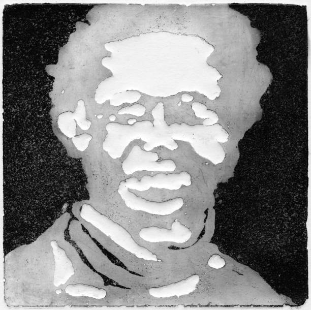 istock Male Head and Face Relief 185225032