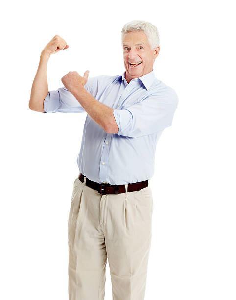 istock Wow! Don't you think I'm in good shape? 185225078