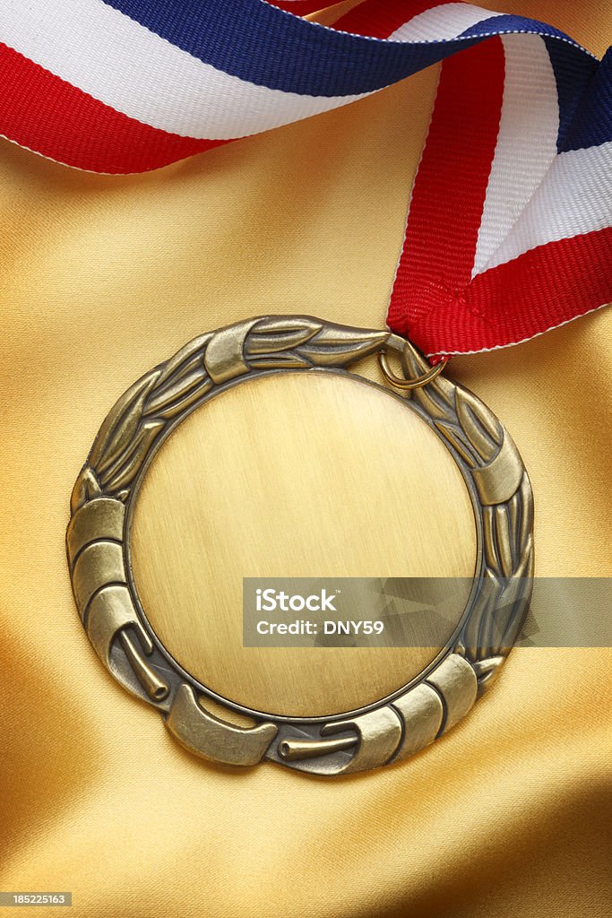 Medalha - Royalty-free Crachá - Acessório Foto de stock