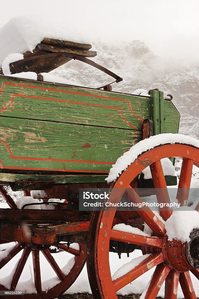 Roue de diligence Stagecoach Transport panier - Photo de Accessoire de véhicule libre de droits