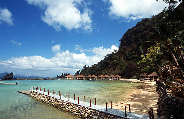 istock Philippines, Palawan, El Nido, resort hotel. 185225310