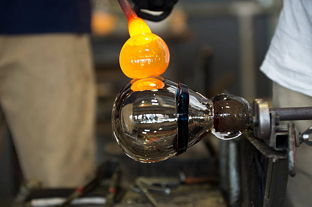 istock The art of making glass 185226119