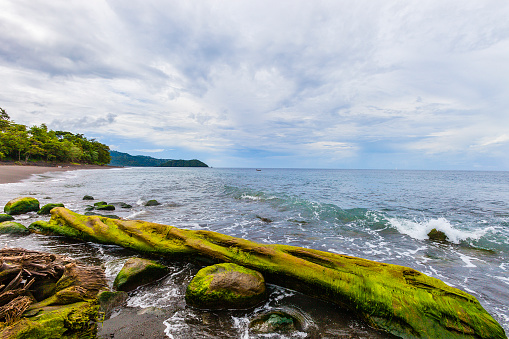 Richmond Beach, on the northwest coast of Saint Vincent. Canon EOS 5D Mark II