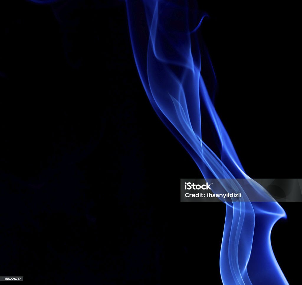 Bleu fumée soyeux - Photo de Bleu libre de droits