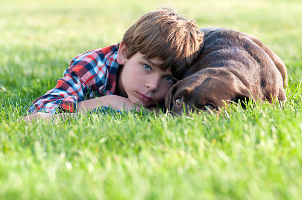istock Boy and His Bestfriend the Dog 185226736