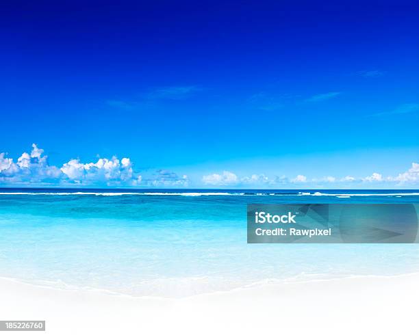 Beach Stock Photo - Download Image Now - Backgrounds, Beach, Blue